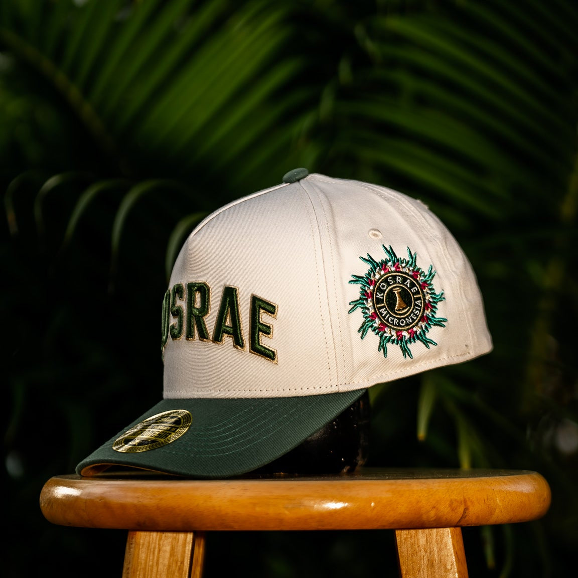 Kosrae Kosrae KSA Floral Badge